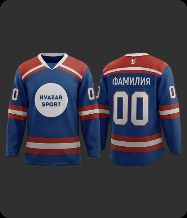 Игровая джерси — сине-красный