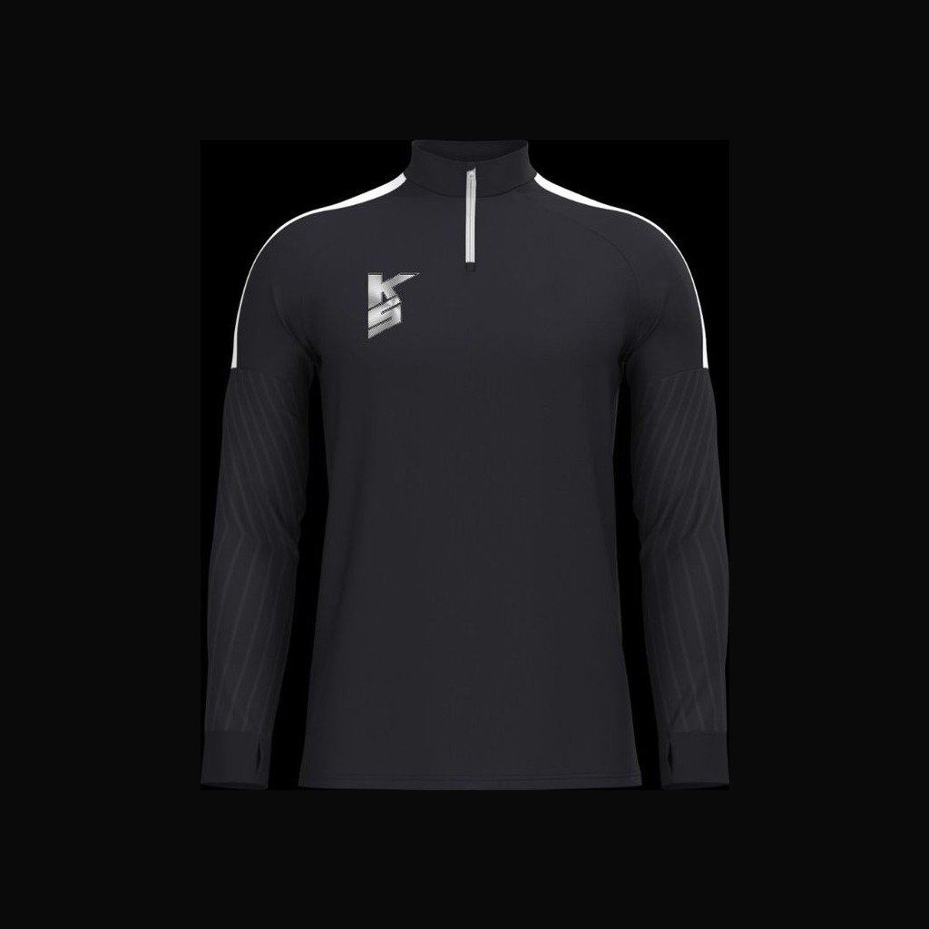 Джемпер Jersey Dryflow Medium Black · White — спереди