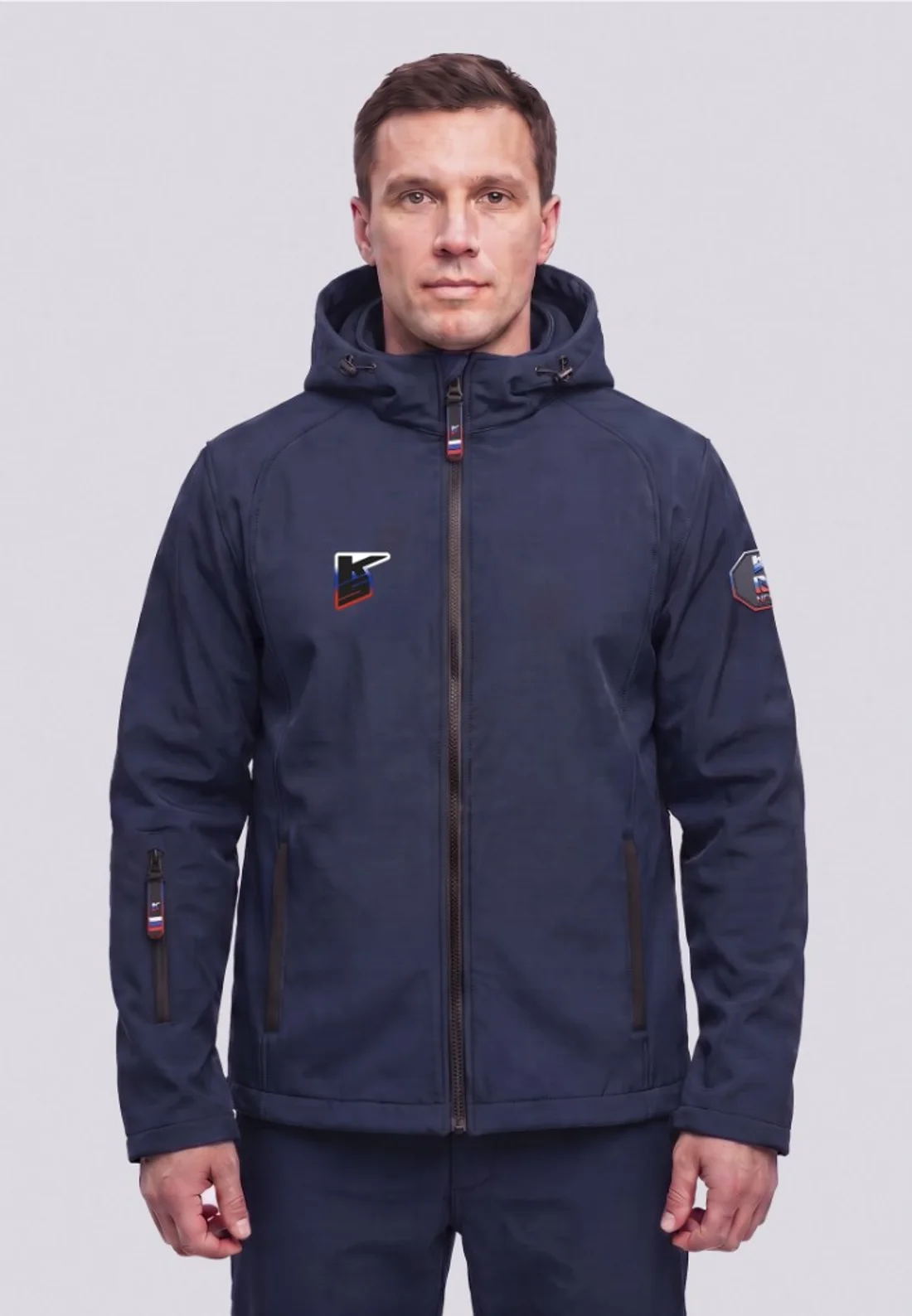 Куртка «Кардиф» Navy — спереди
