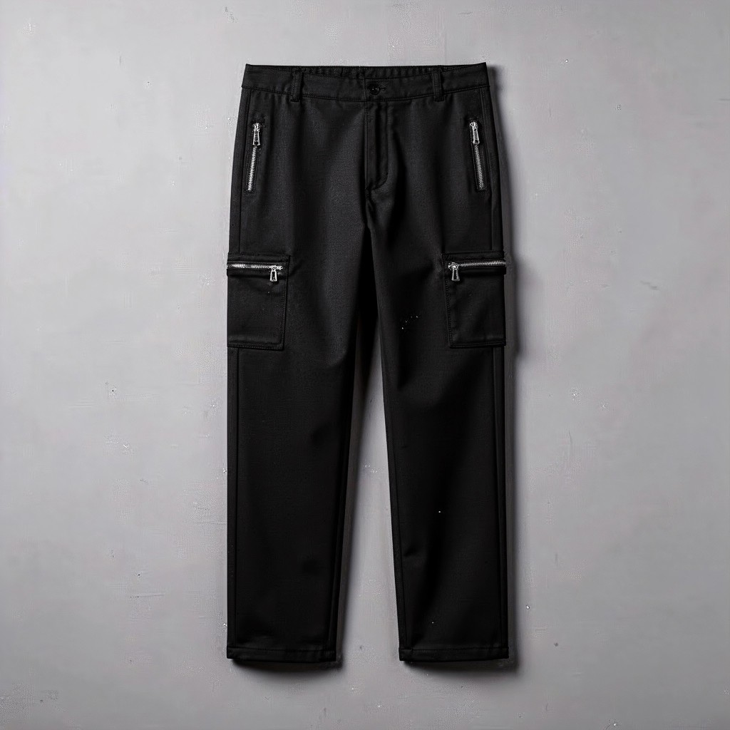 Штаны Kardif Cargo Navy — спереди — миниатюра 4