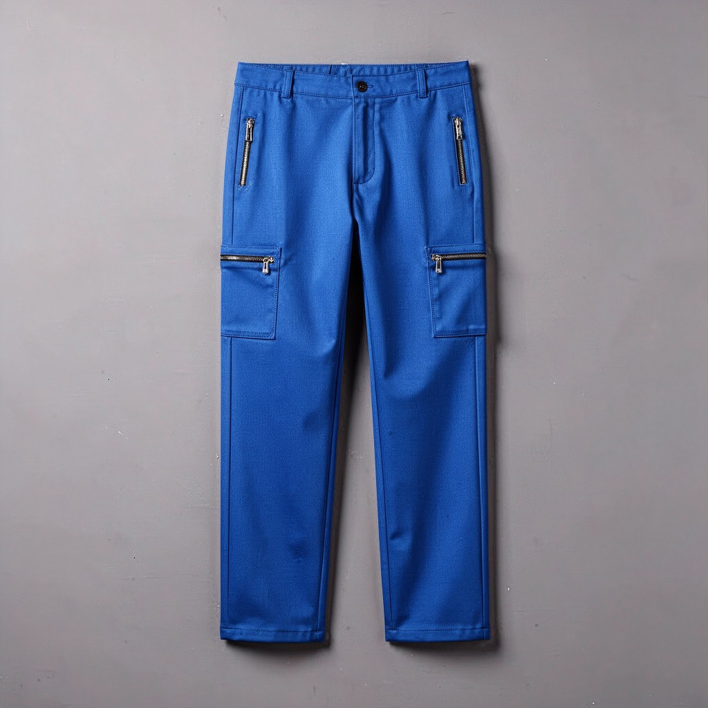 Штаны Kardif Cargo Navy — спереди — миниатюра 6