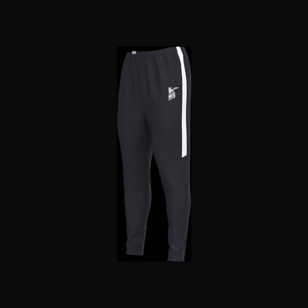 Брюки тренировочные Dryflow Navy · Blue — спереди — миниатюра 4