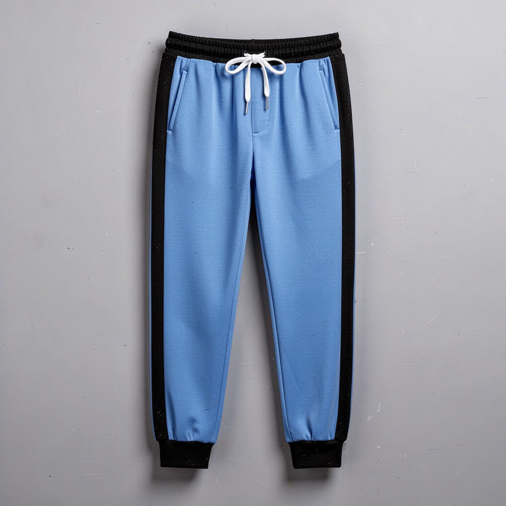 Штаны Парадные Navy · White — спереди — миниатюра 5