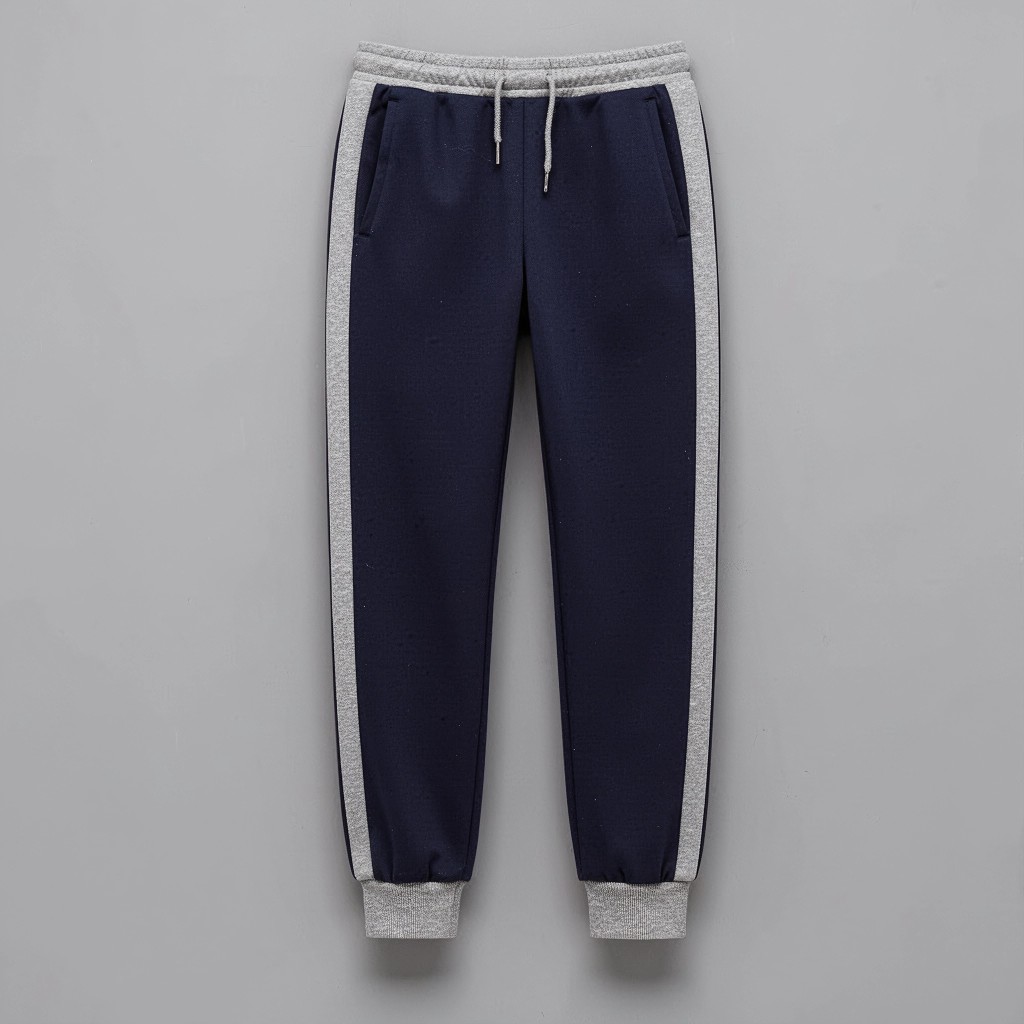 Штаны Парадные Navy · White — спереди