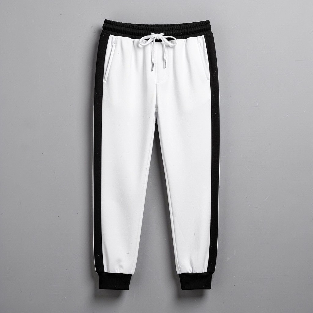 Штаны Парадные Navy · White — спереди — миниатюра 6
