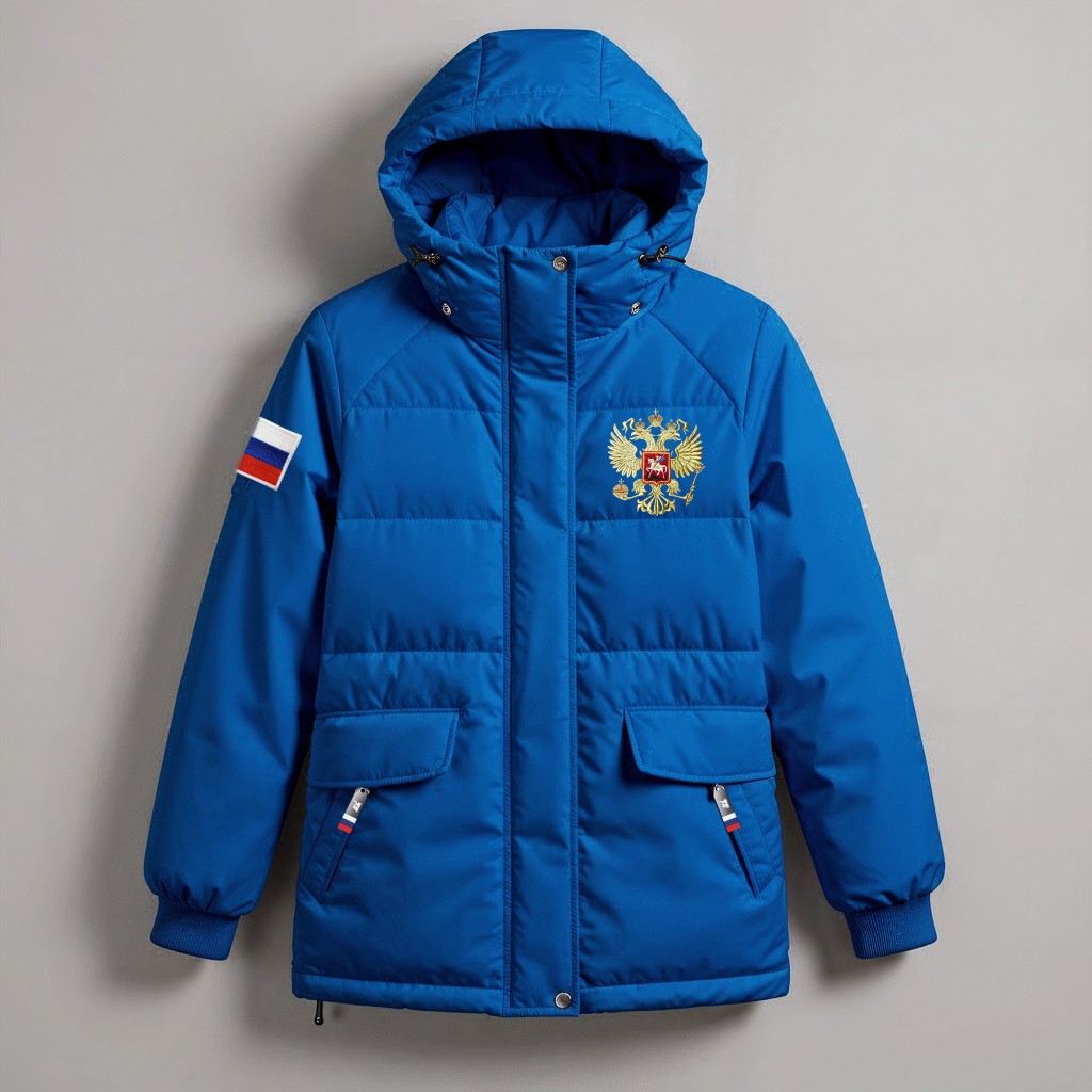 Куртка Парка Navy — спереди — миниатюра 2