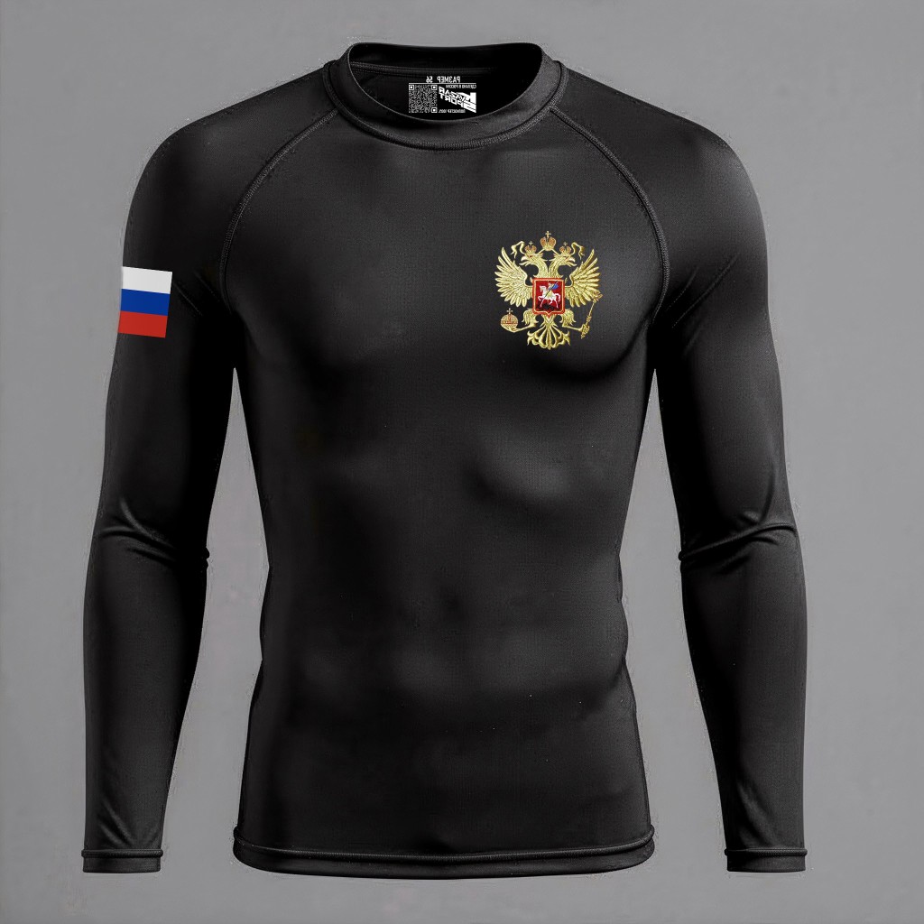 Рашгард Navy — спереди — миниатюра 4