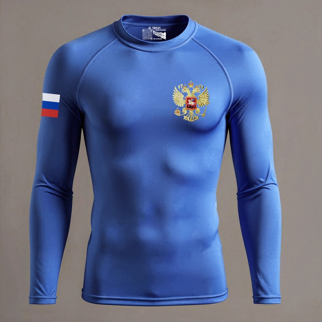 Рашгард Navy — спереди — миниатюра 2