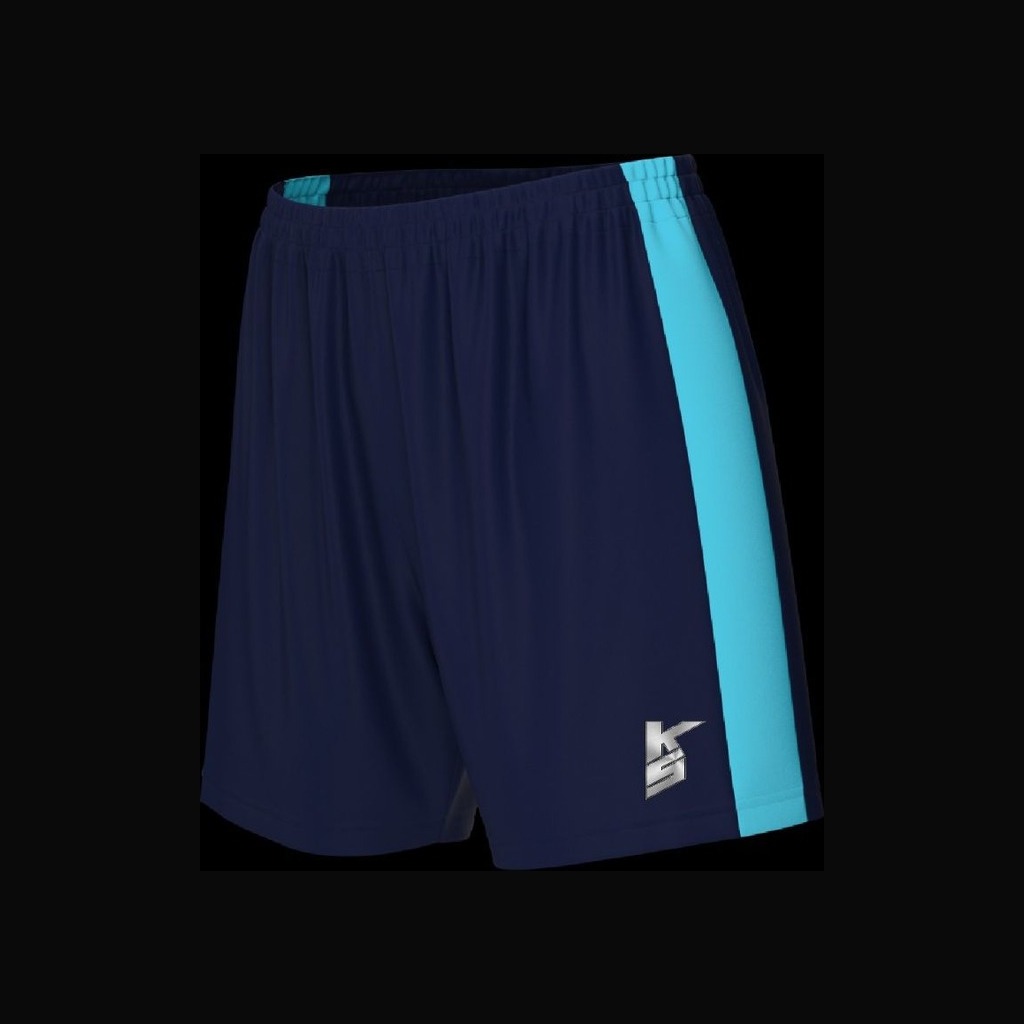 Шорты Jersey Dryflow Medium Navy · Blue — спереди — миниатюра 6