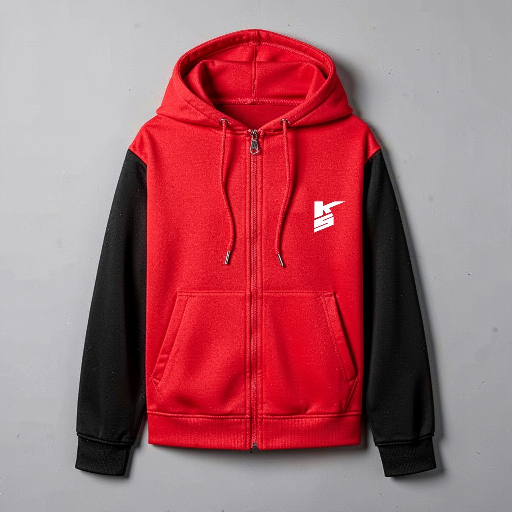 Толстовка Navy · White — спереди — миниатюра 2